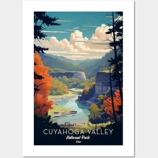 Cuyahoga Valley National Park Travel Poster Posters and Art